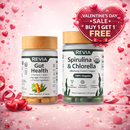 Gut Health + Spirulina & Chlorella Bundle.